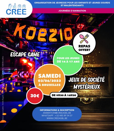 ESCAPE GAME + JEUX DE SOCIÉTÉ MYSTÉRIEUX